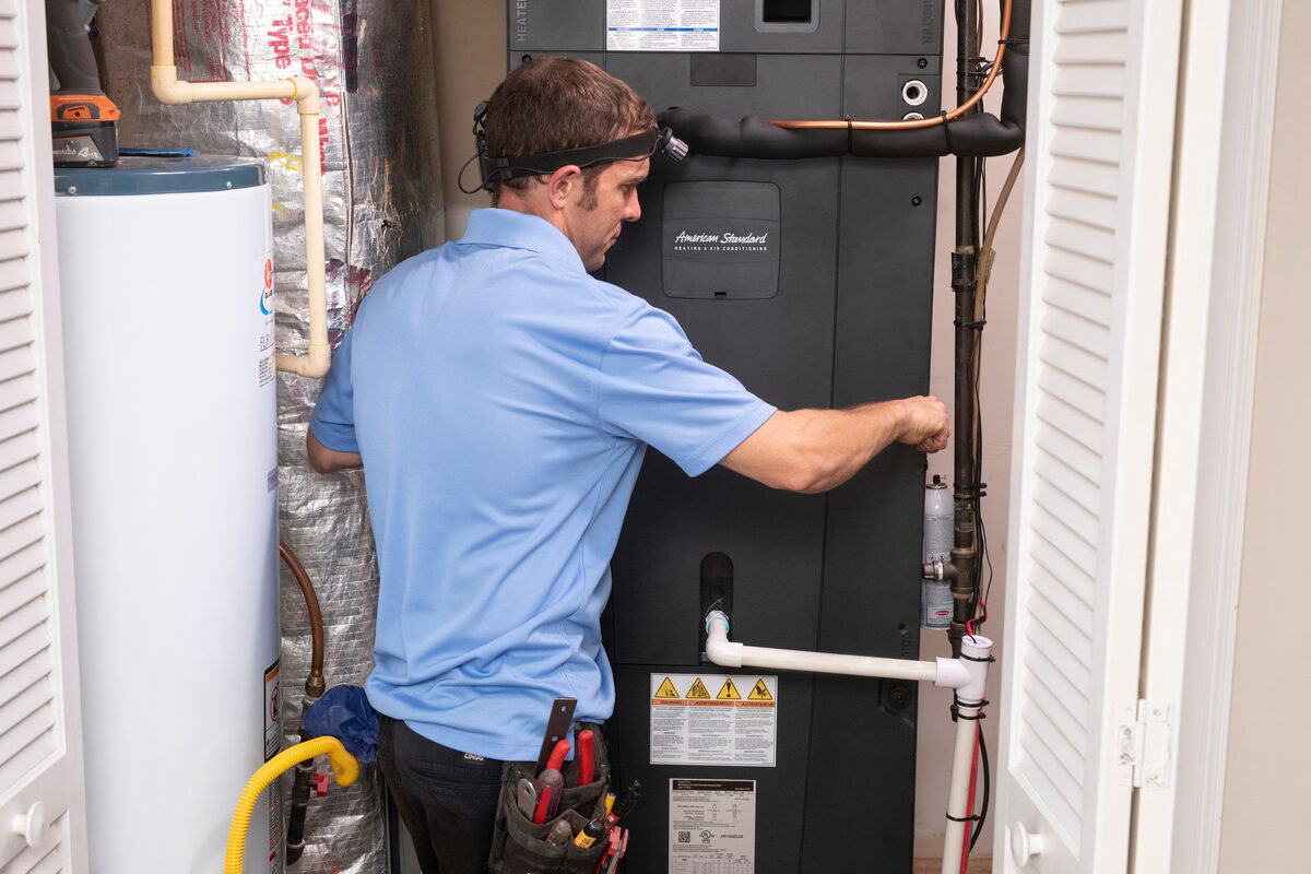 heat pump installation